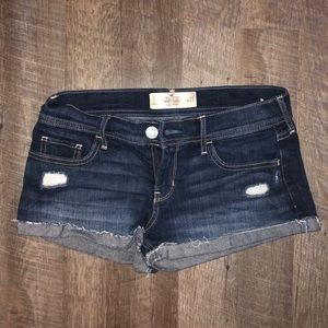 Hollister jean shorts
